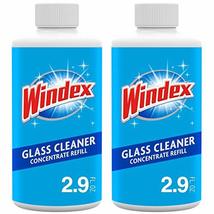 Windex Glass Cleaner Concentrate, Two 2.9 Ounce Concentrated Refill Bottles - $258.42 MXN