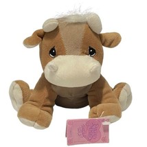 Precious Moments Tender Tails Brown Cow 540560 Tags Plush Stuffed Animal W/tag - $14.80