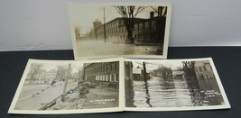 Lot 3 RPPC Postcards 1936 Hurricane Keene NH Destruction Flood Real Photos - £11.12 GBP