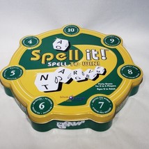 Spell It! Spell to Win Party Family Fun Game Blue Orange Games Tin Box C... - £10.13 GBP