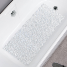 Pebble Shower Mat, Non Slip and Machine Washable Bath Tub Mat,35X16,E - £44.04 GBP
