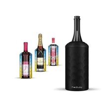 Frost Buddy Universal Wine Buddy Vacuum Insulated Bottle Cooler Holder Barracuda - £20.00 GBP