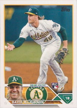 2023 Topps #276 David MacKinnon NM-MT RC Rookie Athletics ID:57035 - $1.77