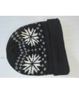 Insulated  beanie, super warm  Knit Hat -Snow Flake  - $21.88 CAD