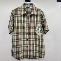 Rusty Plaid Shirt Mens M NEW - £12.59 GBP