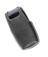 Technocel Fitted Leather Case with Clip for Samsung A137 - Black - $24.74