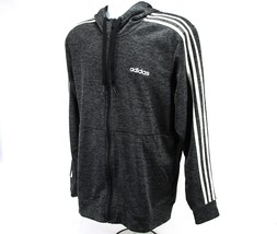 Adidas Men&#39;s Full Zip Sweatshirt Sz L Activewear Gray Athletic Fitness  ... - $25.74