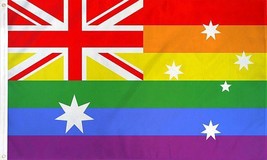 Rainbow Australia Flag - 3x5 Ft - £15.95 GBP