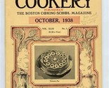American Cookery October 1938 Boston Cooking School Tomato Pie Recipes M... - $13.86