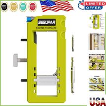 Adjustable Door Hinge Installation Jig with Built-in Depth Gauge &amp; Route... - $792.51 MXN