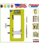 Adjustable Door Hinge Installation Jig with Built-in Depth Gauge &amp; Route... - $793.73 MXN
