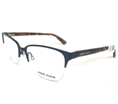 Anne Klein Eyeglasses Frames AK5083 414 NAVY Blue Tortoise Cat Eye 55-17... - $65.11