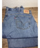 Levis 560 Comfort Fit Jeans Men Size 50 X 30 Blue Denim Pants Red Vintag... - €25,78 EUR