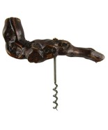 Vintage Driftwood Handle Corkscrew Mid Century Modern Wine Opener - £11.18 GBP