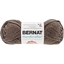 Spinrite Bernat Handicrafter Cotton Yarn Solids Warm Brown 1 Pack of 2 S... - $24.74
