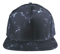 Rastaclat Typhoeos Black Marble Adjustable Snapback Baseball Hat Cap NEW - £17.90 GBP