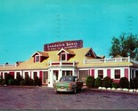 Vtg Postcard 1954 Auburn MA Massachusetts Sandwich House Restaurant w Car - $34.60