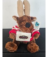 Caribou Coffee 9&quot; Plush Hug A Bou Series Ride the Yuletide Christmas Hol... - €11,17 EUR