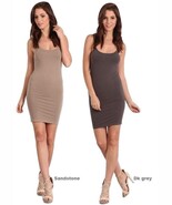 M. Rena Seamless Spaghetti Strap Bodycon Cami Slip Dress. One Size  - $29.00
