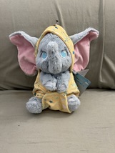 Disney Parks Baby Dumbo the Elephant in a Hoodie Pouch Blanket Plush Doll NEW image 2