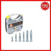 68-Piece Heavy-Duty Zinc Plated Steel Wall Anchor Set for Strong Drywall... - $568.83 MXN