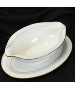 Noritake Tulane 7562 Gravy Boat w/Attached Underplate - $25.47