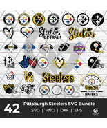 Pittsburgh Steelers SVG Bundle, NFL Pittsburgh Steelers SVG, Football SV... - €2,13 EUR