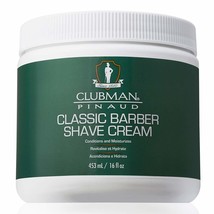 Clubman Classic Barber Shave Cream, 16 oz, 1 pack - £18.37 GBP