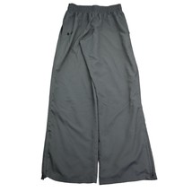 Under Armour Pants Mens M Gray Woven Flat Drawstring Tapered Activewear ... - $25.62