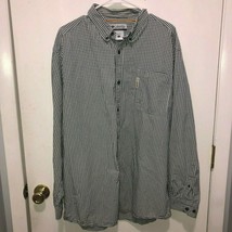 Columbia Men&#39;s SZ XL Long Sleeve Cotton Shirt Button Up Plaid Print - £9.35 GBP