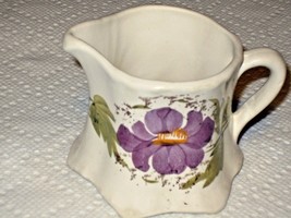 Blue Ridge Pottery Creamer Pitcher Hand Painted By Cash Family Erwin TN - £7.86 GBP