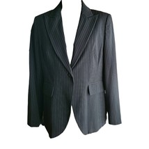 NWOT Women&#39;s Black Pinstripe Blazer Size 4 - £17.93 GBP