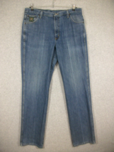 Cinch Men&#39;s Jeans Medium Wash High Rise Straight Leg 38 x 36 Green Label... - £18.80 GBP
