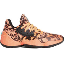 Adidas Harden Vol. 4 Orange Black Mens Size 8.5 FV4151 Basketball Shoes Sneakers - £56.93 GBP