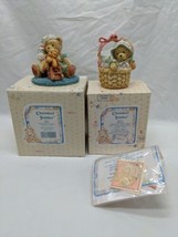Lot Of (2) Cherished Teddies Hans And Abigail - £22.29 GBP