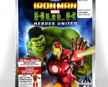 Marvel: Iron Man &amp; Hulk: Heroes United (Blu-ray/DVD, 2013) Like New w/ S... - $11.28