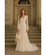 Handcrafted India Beaded Fringe Evening Bag Off White Boho Wedding Formal Party - €59,63 EUR