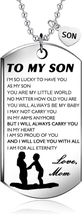 Inspirational Birthday Gift to My Son from Mom Always Remember You Are B... - £17.14 GBP