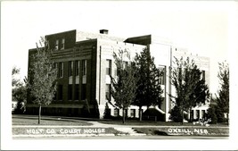 Vtg Postcard RPPC 1940s O&#39;Neill Nebraska NE - Holt County Court House UNP P9 - £14.37 GBP