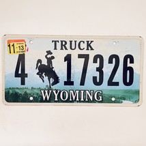 2013 United States Wyoming Sweetwater County Passenger License Plate 4 17326 - £13.29 GBP