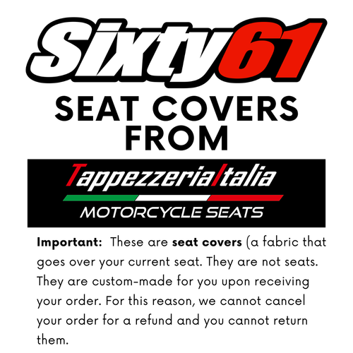 Ducati Monster 937 950 2021-2024 2025 Seat Cover Tappezzeria Ultragrip Red Black Item image 9