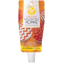 Food Items ICING POUCH W/TIPS ORANGE, us:one size - $18.99