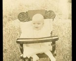RPPC Photo Postcard Keller Sarah Dick Family Baby Highchair Oregon CA Ge... - €11,02 EUR