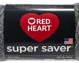 Red Heart Super Saver Yarn-Grey Heather - £3.86 GBP