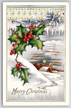 Quaint Christmas Greetings Davidson Family Long Pine NE Postcard A34 - £3.11 GBP