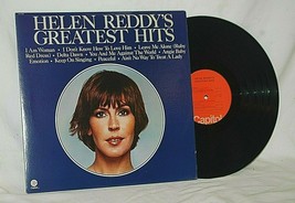 Helen Reddy&#39;s Greatest Hits 1975 Capital Records Album 33 RPM Vinyl LP ST-11467 - £15.54 GBP