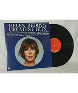 Helen Reddy&#39;s Greatest Hits 1975 Capital Records Album 33 RPM Vinyl LP S... - £15.56 GBP