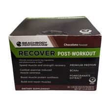 Beachbody Recover - Chocolate 18 1.25oz Packets EXP: 6/2025 - $49.49