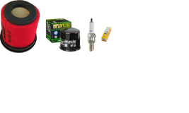 Tune Up Kit Oil &amp; Air Filter &amp; Spark Plug For Suzuki LT-A450X LTA 450X King Quad - £40.88 GBP