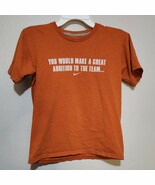 Boy&#39;s Orange Nike T-Shirt Size Medium - $182.52 MXN